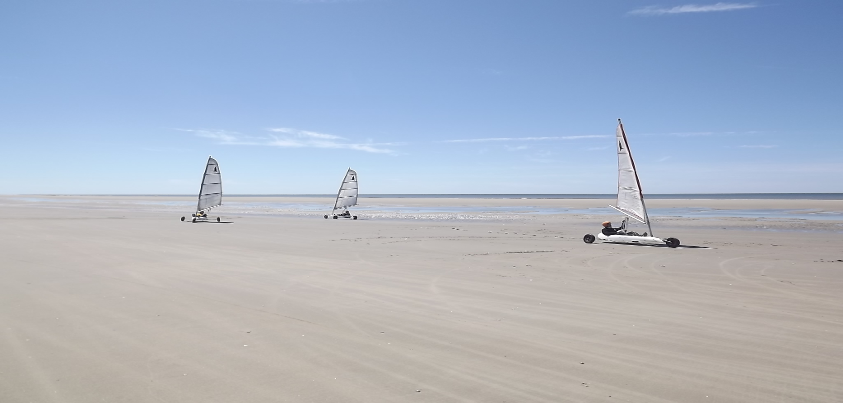 char à voile